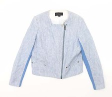 Metaphor Womens Blue Jacket Size L Zip