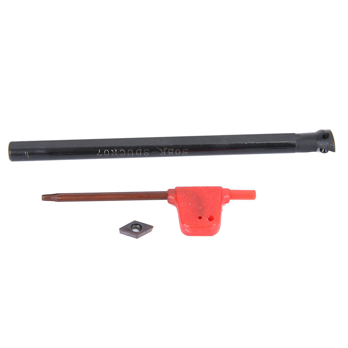 S08K-SDUCR 07 Bohrstange + DCMT 0702 Wendeschneidplatten Kit Für Drehmeißel KG