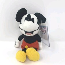 Disney MICKEY MOUSE 9" Bean Bag Plush 1930s Style Disney Store w/ Tag