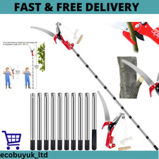 Tree Loppers Long Reach Telescopic, 82-402Cm Long Reach Pruner with Extendable
