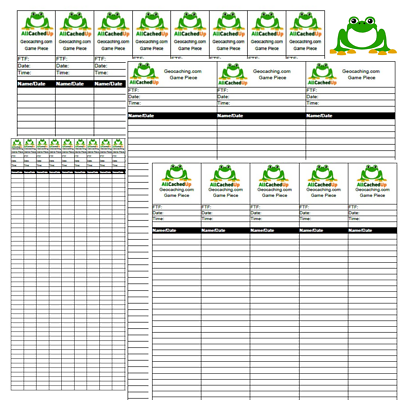 Logbook Pour Géocaching – Petit Carnet Pour Micro Cache Petling, Neuf