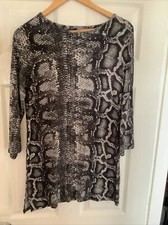 Womens Principles Snakin bodycon Dress. Size 12