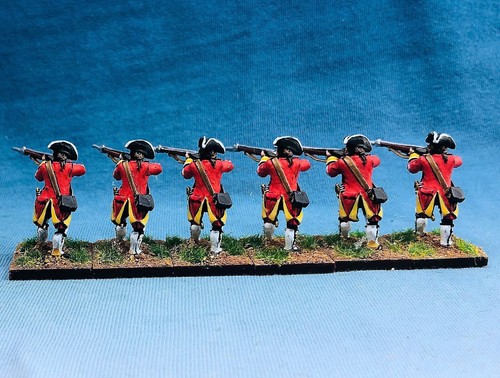 28mm WGS French Indian War FIW Painted 1754-1763 British 44th Foot - Picture 5 of 9