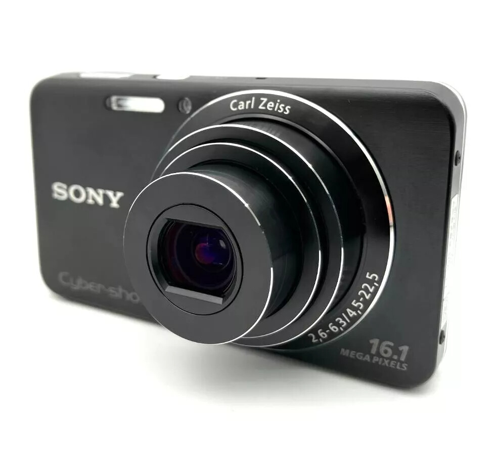 Black Sony Cyber-shot DSC-W630 16.1 MP Compact Digital