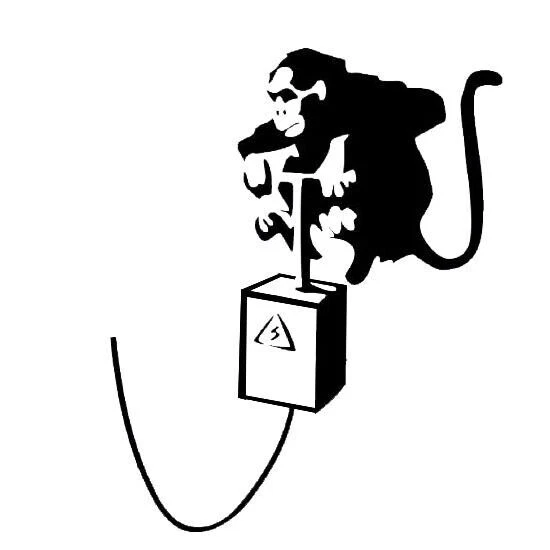 Orangutan big bang Vinyl Decal Sticker for Macbook Air & Pro Mac Laptop - Image 2 of 4