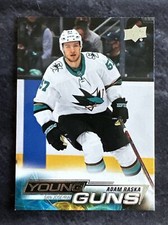 2022-23 Upper Deck Young Guns 232 Adam Raska San Jose Sharks