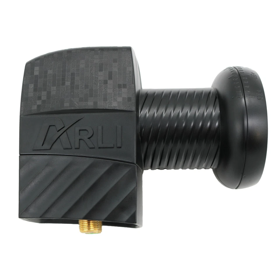 Twin LNB Sat 2 Teilnehmer Wettertschutz 4K Digital  vergoldet HD UHD 0,1 dB Lmb - Bild 2 von 4