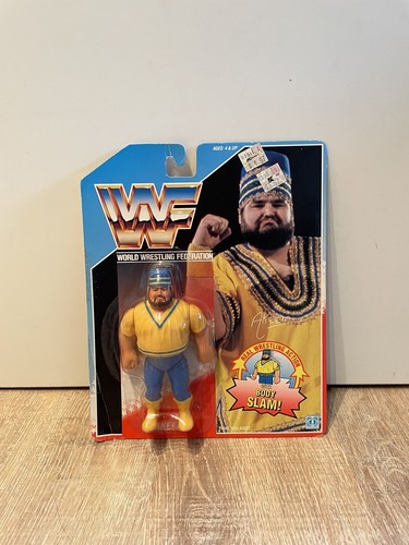 WWF Wrestling Hulk Hogan-Akeem 1990 Hasbro TitanSp...