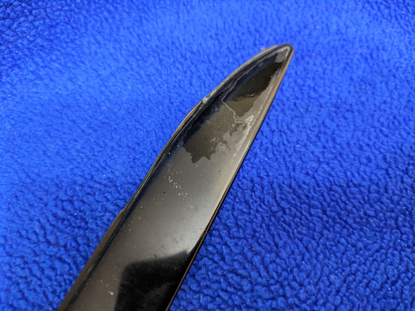 black strip window molding front right Bentley CONTINENTAL FLYING SPUR oem
