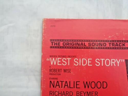 West Side Story Original Sound Track 1970 JS-2070 Terre Haute Reissued Press VG+ - Picture 7 of 12