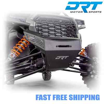 DRT Heavy Duty Front Winch Bumper Skid Plate Polaris RZR XP XP4 1000 24+ XP1000