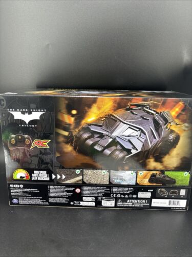 DC Comics The Dark Knight Trilogy Batmobile Tumbler RC Car Batman - Picture 4 of 6