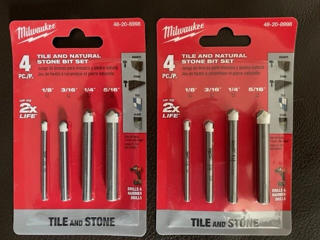 Milwaukee tile and sale stone drill bit