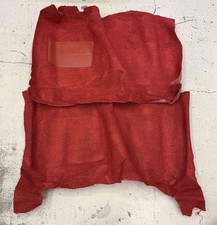 Nors Mopar 1964-66 Plymouth Barracuda Carpet Kit Red Formula S 8 Pcs W Jute