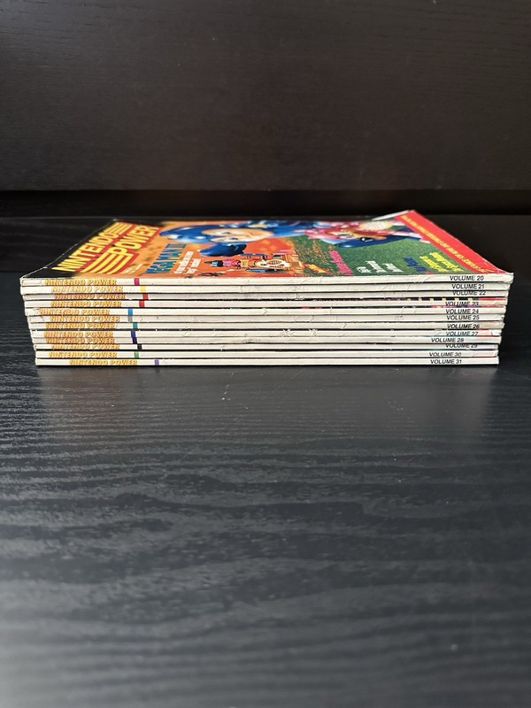 Nintendo Power Magazine Lot Of 12 Issues 1991 Complete Set Volume 20-31 Jan-Dec