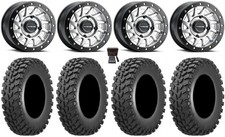 Raceline Squad Bdlk 15 Wheels Si 38mm 33 Cross Trail Tires Renegade Outlander