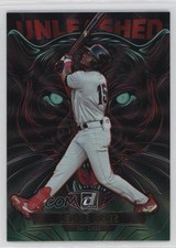 2025 Panini Donruss Unleashed Green Laser Leo De Vries #4 8d2