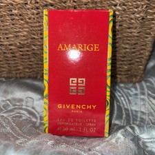 NEW RARE VINTAGE GIVENCHY PARIS AMARIGE EAU DE TOILETTE VAPORISATEUR SPRAY 30ml