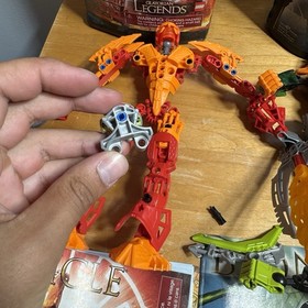 LEGO Bionicle + Hero factory lot of 4 + instructions *READ* 8985,8987,7165,2144