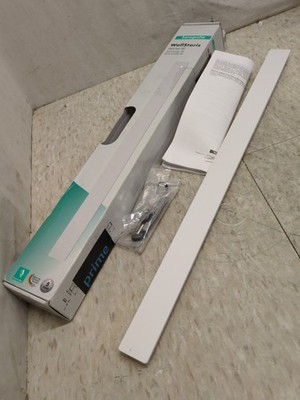 hansgrohe WallStoris 500 Modern Wall Bar, 20'' in Matte White, 27902700