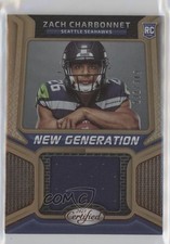 2023 Certified New Generation Jerseys Mirror Bronze 131/349 Zach Charbonnet w5b