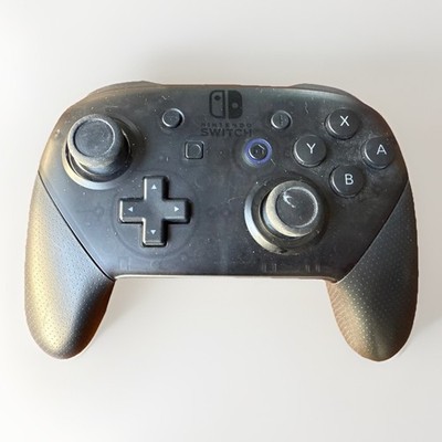 Nintendo Switch Wireless Pro Controller - Black  With Charger!