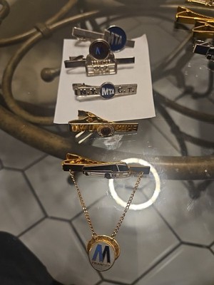 MTA Bus Tie Clips