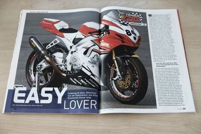 PS Sport Motorrad 10/2015 Suzuki GSX-R 750 TTSL mit 161PS in einer seltenen Vors