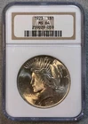 1923 Peace Dollar S$1 NGC MS64
