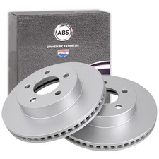 2x A.B.S. BREMSSCHEIBEN 288mm VORNE passend für JEEP CHEROKEE