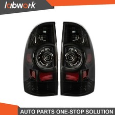 Labwork Tail Light For Toyota Tacoma 2005-2015 Black Shell Brake Lamp Lhrh Led