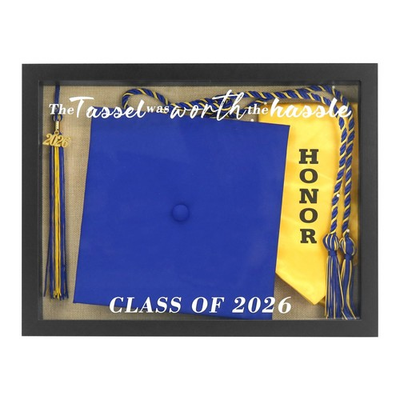 #ad #ad FramePro Graduation Cap Shadow Box Class of 2026 The Tassel was Worth the Has... $41.91