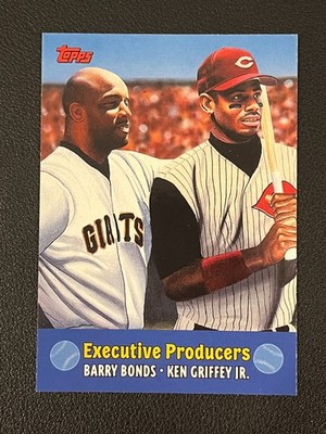 Barry Bonds Ken Griffey Jr 2000 Topps Executive Producers TC8