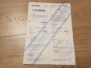 "ABE Tüv Gutachten" Mattig G8GF Frontgrill VW Golf 2 II Typ Rallye Kühlergrill