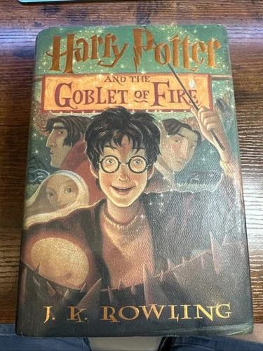 Harry Potter and the Goblet of Fire J. K. Rowling (2000, Hardcover) 1st  Edition