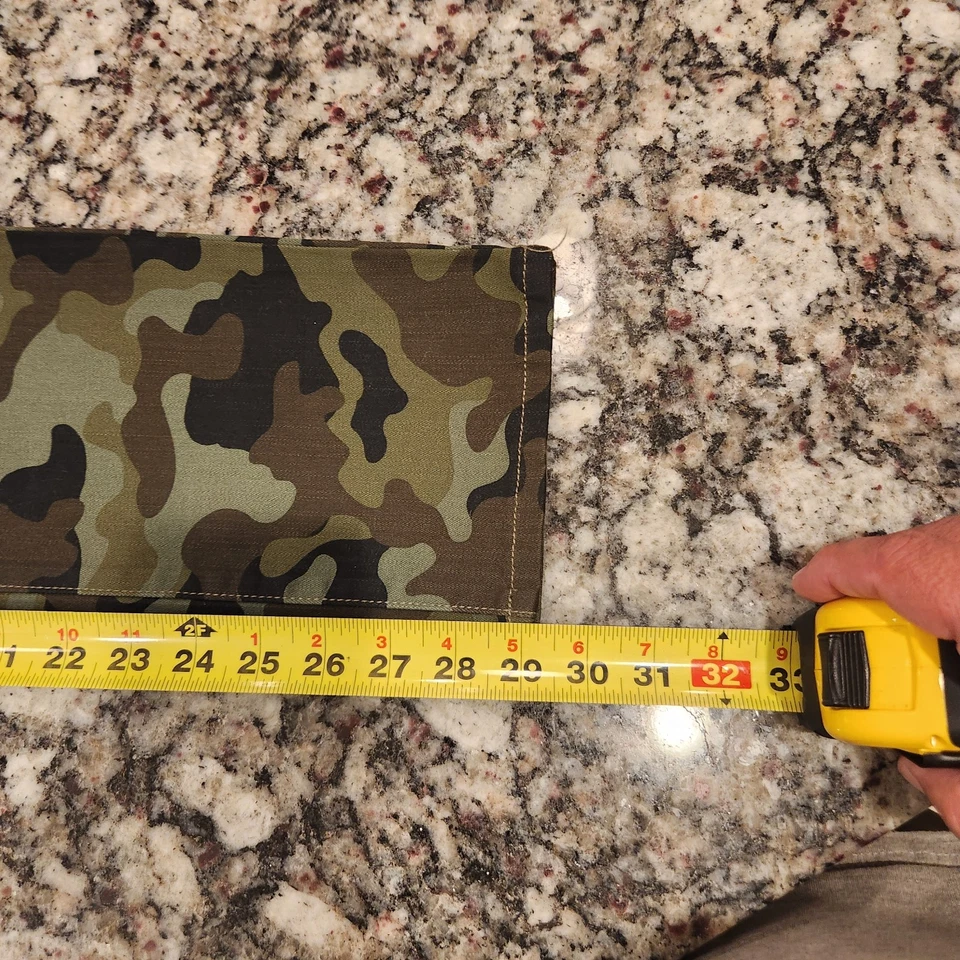 Vintage America Women 8/29 Camo Vintage Skinny Pants Green 10" Rise - Image 4 of 4