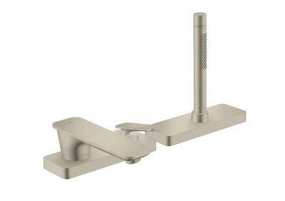 hansgrohe AXOR Citterio C 3-Loch Einhebel-Wannenrandmischer mit sBox, 2