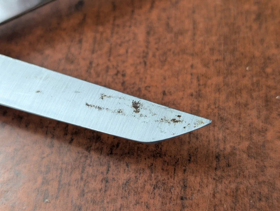 MUNDIAL Dressmaker 406 Chrome 8" Shears Scissors Classic Made In Brazil - Image 4 of 4