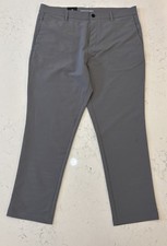 Men's pants Banana Republic Slim Fit Flat Front Wicking Fabric Gray