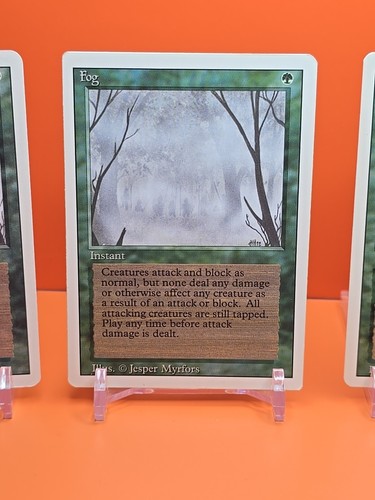 π’π’π’ (4) 1994 MAGIC The Gathering FOG REVISED 3RD EDITION PLAYED π’π’π’4 - Picture 3 of 10