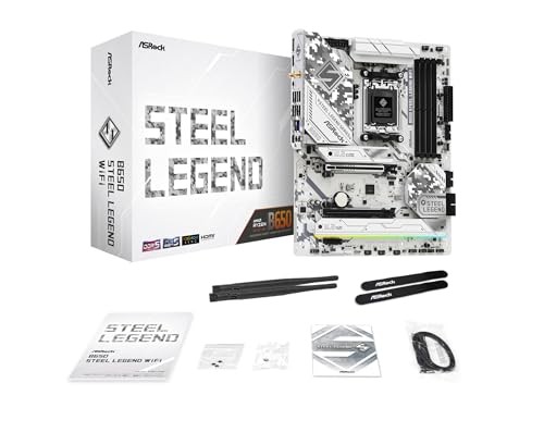 新品未使用　B650 Steel legend wifi ASRock B650 Steel Legend WiFi Mainboard Am5 - Mainboard (90-MXBN90