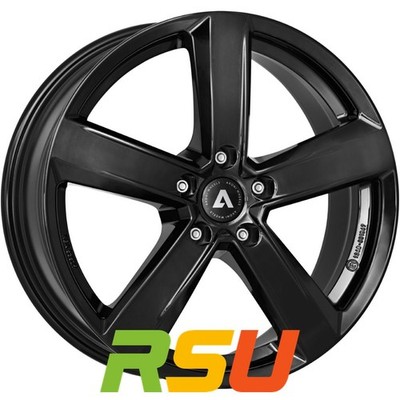 Akoni AK05 black 7.5x18'' ET25 LK5 112 ML 66.6 Alufelgen 18 Zoll