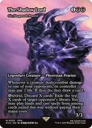 The Shadow Lord - Gix, Yawgmoth Praetor (Showcase) #35 Final Fantasy: Through the Ages
