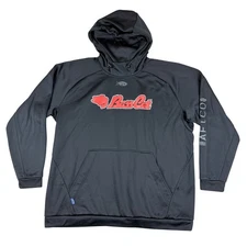 AFTCO Reaper Hoodie Men XXL Black Pullover Face Mask Outdoors Windproof Fishing