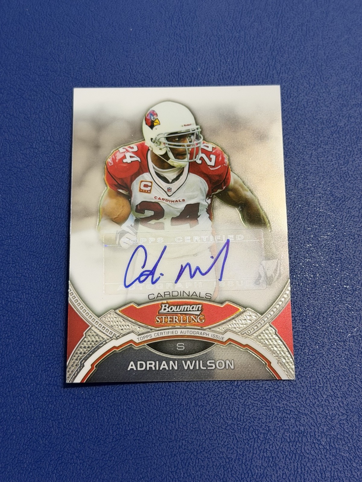 2011 Bowman Sterling - Autographs Adrian Wilson #BSA-AW (AU)
