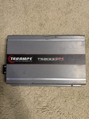 Taramps TS 2000x4 2 Ohms 2000 Watts RMS 4-Channel 500x4 Watts RMS Class D 2 Ohm