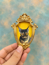 Custom Pet Portrait Frame Personalized Hand Drawn Pet Memorial Gift Dog Cat
