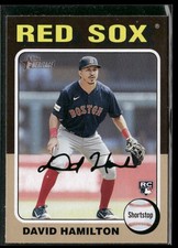 Baseball Topps David Hamilton Near Mint or Better Rookie