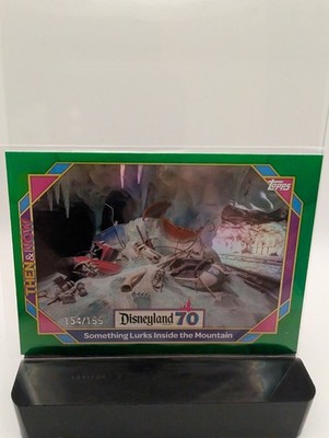 2025 Topps Disneyland 70th Something Lurks Inside The Mountain Matterhorn /199
