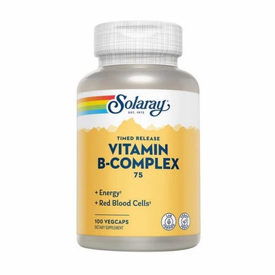 Vitamin B-Complex 75 Timed Release 100 Veg Caps